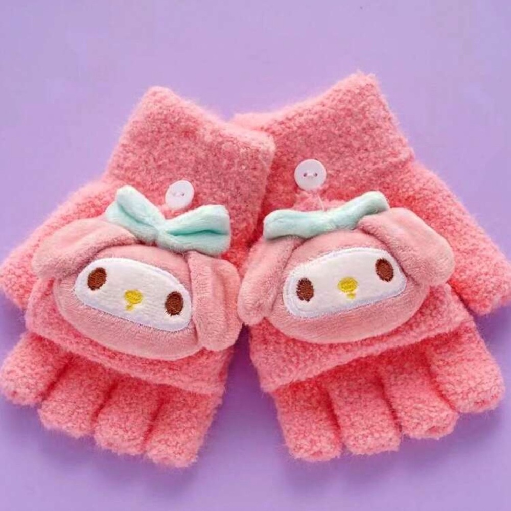Cute My Melody kids gloves